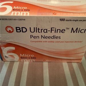 BD Ultra-Fine Micro Pen Needles 6mm x 32G